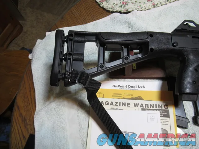 Like New Hi-Point 995TS Rifle, 9mm, 16.5" Barrel, 6-10rnd Mags, 