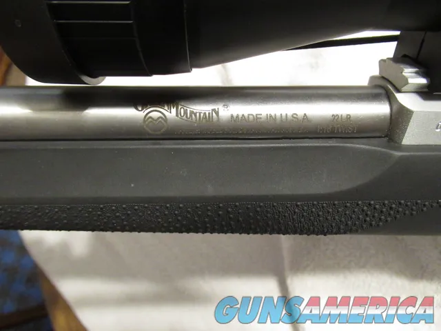Ruger 10/22 Target Rifle, Green Mt 20" Barrel, Nikon 4-9x34 MOA EFR Scope