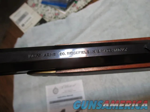 Like New Uberti Model 1866 "Yellow Boy" Lever Action Rifle, 38 Spl, 20" Hexagon Barrel, 10 rnd Tube Mag