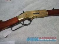 Like New Uberti Model 1866 "Yellow Boy" Lever Action Rifle, 38 Spl, 20" Hexagon Barrel, 10 rnd Tube Mag