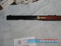 Like New Uberti Model 1866 "Yellow Boy" Lever Action Rifle, 38 Spl, 20" Hexagon Barrel, 10 rnd Tube Mag
