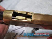 Like New Uberti Model 1866 "Yellow Boy" Lever Action Rifle, 38 Spl, 20" Hexagon Barrel, 10 rnd Tube Mag