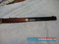 Like New Uberti Model 1866 "Yellow Boy" Lever Action Rifle, 38 Spl, 20" Hexagon Barrel, 10 rnd Tube Mag