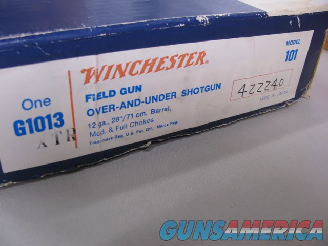 7932  Winchester 101 XTR, 12 GA, 28 Inch Barrels, 14 14 LOP, MODFull Fixe