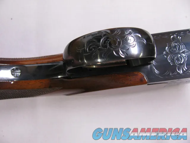 7766 Winchester 101 410 ga 26 inch barrels skeet/skeet, 2 3/4&3 inch chambers, pistol grip with cap, Winchester box serialized to the gun, early good one with 2 brass beads, ejectors, vent rib, 99% CONDITION, Decelerator pad 14 1/4 lop, m