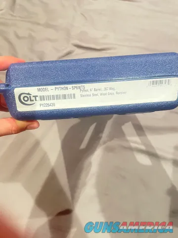 2020 Colt Python 6"