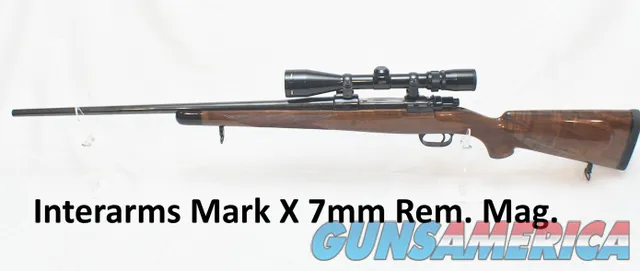 Interarms Mark X 7mm Rem Mag w/ Nikon sc...
