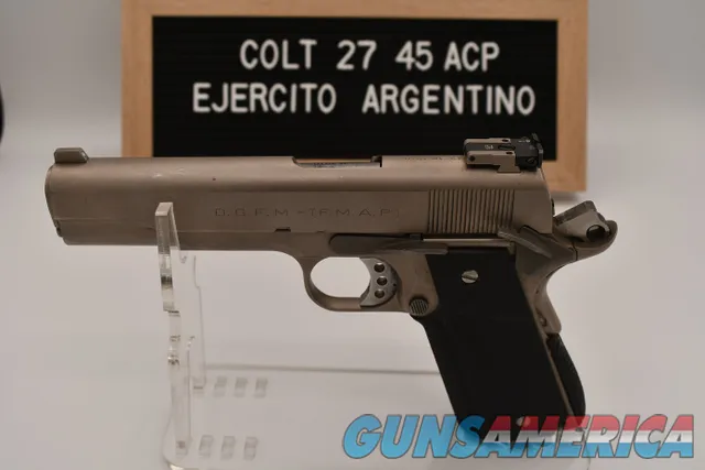 Argentine FM Sistema Colt 1927 .45 ACP 1...
