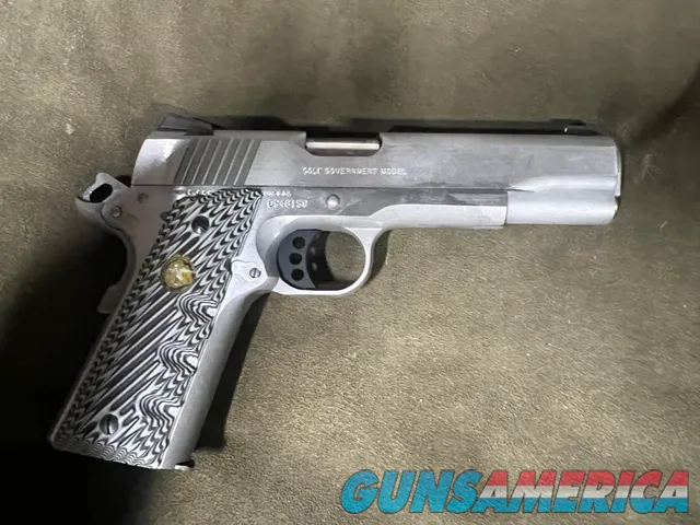 Colt Delta Elite Stainless 10mm 1911 with custom grips