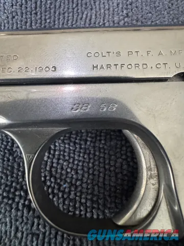 Colt 1903 Pocket Hammerless .32 ACP Classic Carry Pistol