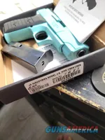 JA Industries J.A. Nine 9mm Pistol in Aqua Finish