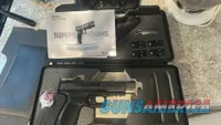 Canik TP9 SFx 9mm with case and optic plates