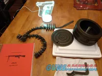 Heckler and Koch.. HK21 Belt fed 100 round DRUM magazine, hanger and Manual FREE SHIP
