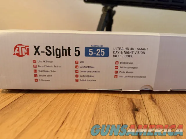 Ruger AR-10 with ATN Day/Night Scope