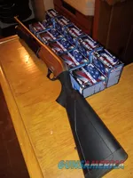 Pump Action 12 gauge (Never Fired) along with 10 boxes of 25 shells