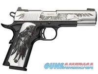 Browning 1911-380 Black Label Medallion 250 High Grade .380 ACP 4.25" 051126492
