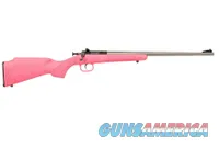Keystone Crickett .22 LR Pink / Gold Webbing 16.1" Stainless KSA2441