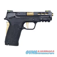 Smith & Wesson PC M&P 380 Shield EZ .380 ACP 3.8" Ported Gold 12719