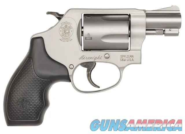 Smith & Wesson Model 637 Airweight .38 S&W Special +P 1.875" Silver 163050