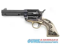 Taylor's and Co. 1873 Single Action Brass Stag .357 Magnum 4.75" 200071