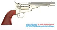 Taylor's & Co. Navy Open Top Revolver .38 Special 5.5" Nickel 550703