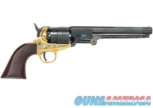 Traditions Firearms 1851 Navy Brass Engraved .44 Cal 7.38" FR185118