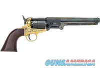 Traditions Firearms 1851 Navy Brass Engraved .44 Cal 7.38" FR185118