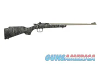 Keystone Crickett .22 LR Black / White Webbing 16.1" Stainless KSA2444