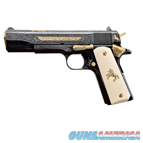 Colt 1911 Classic .38 Super Armsmear Edition 5" Engraved 9 Rds CLT 56588