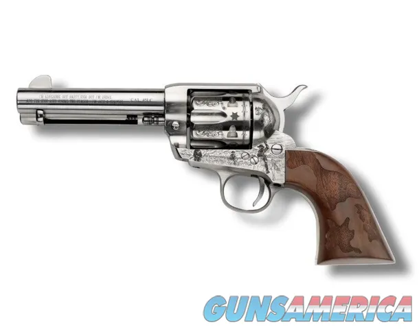  E.M.F. Cowpoke .357 Mag Nickel Engraved...