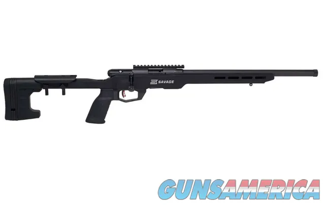Savage Arms B17 Precision .17 HMR 18" TB 10 Rounds Black Chassis 70848