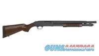 Mossberg 590 Retrograde 12 GA Pump 18.5" Blued 6 Rds Walnut 52151