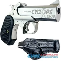 Bond Arms Cyclops Big Bore .45-70 Govt 4.25" Stainless 1 Rd BACYP4570