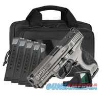 Smith & Wesson M&P9 M2.0 OR Metal Carry On Bundle 9mm 4.25" 14722