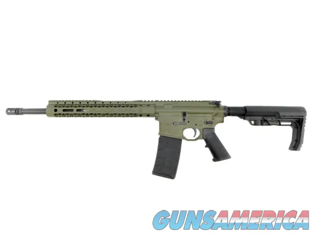 Black Rain Ordnance Fallout 15 5.56 NATO 16" Sniper Green BRO-21042003