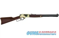 Henry Brass Lever Action .30-30 Win Side Gate 20" Brass / Walnut H009BG