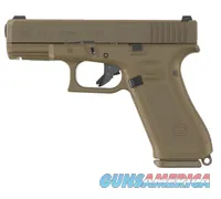 Glock G19X V Coyote Brown 9mm Luger 4.02" 17 and 19 Rds UV1950703X