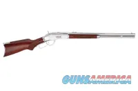 Taylor's & Co. 1873 Rifle Pistol Grip Tuned .45 LC 20" White / Walnut 550232DE
