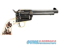 Taylor's & Co. 1873 SA Brass Stag Grip .357 Magnum 5.5" 6 Rounds 200075