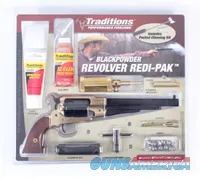 Traditions 1858 Army Black Powder Redi-Pak .44 Caliber 8" Blued FRS18581