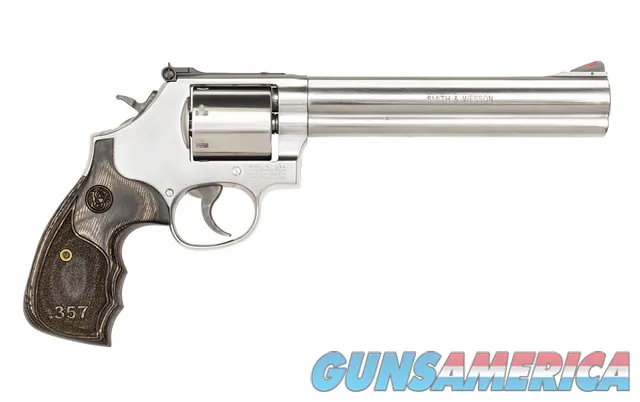 Smith & Wesson 686 Plus 3-5-7 Satin Stai...