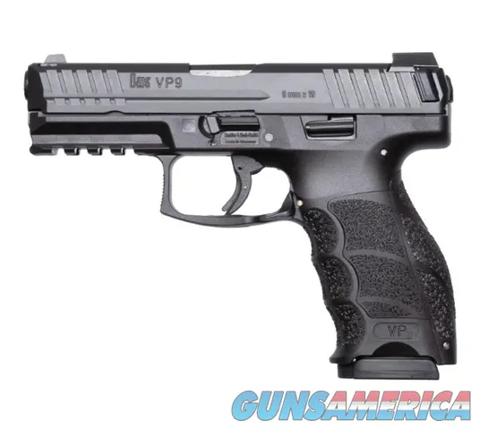 Heckler & Koch VP9 9mm Luger 4.09" Black 17 Rounds 81000283