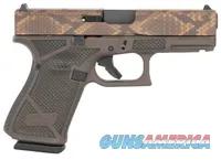 Glock G19 Gen 5 MOS 9mm 4.02" Bronze / Texas Snake PA195S204MOSNTXVB 