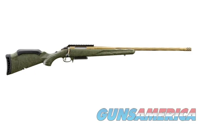 Ruger American Gen II Predator 6.5 Creed 22" Bronze / Green 3 Rds 46930