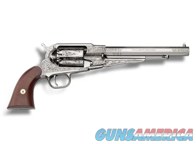 E.M.F. 1858 RGT Texas Nickel Engraved Re...