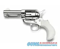 Taylor's & Co. 1873 SA Nickel Flattop Birdshead .357 Mag 3.5" 6 Rds 200073