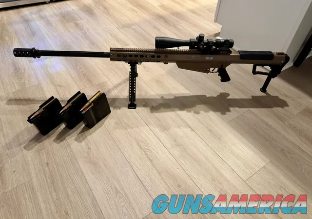 Barrett M107A1 .50 BMG FDE