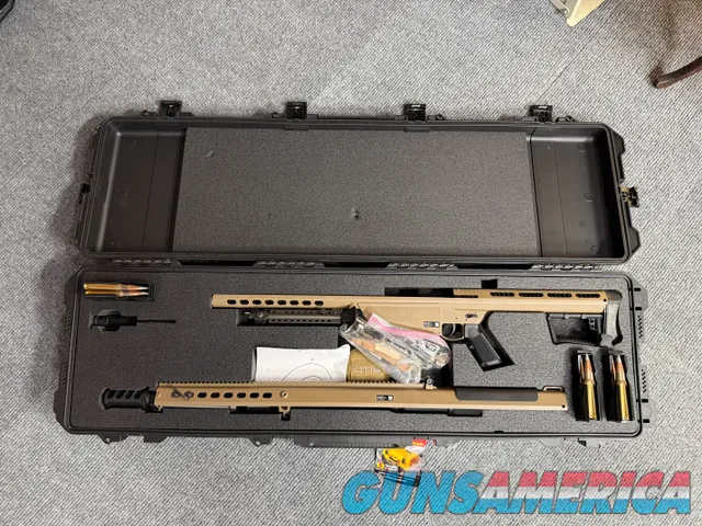 Barrett M107A1 .50 BMG FDE