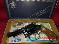 Smith & Wesson Model 43 .22LR Revolver with Box 1973