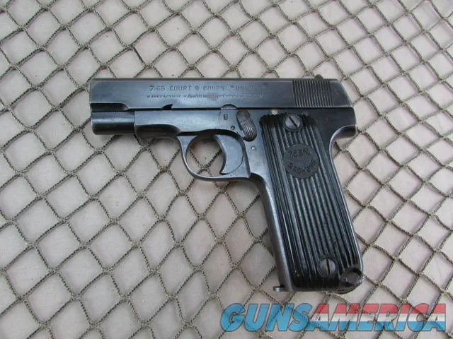 French Unique Model 17 Nazi Marked Pistol 32 ACP #32900